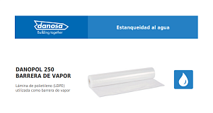 Danosa - DANOPOL 250 BARRERA DE VAPOR